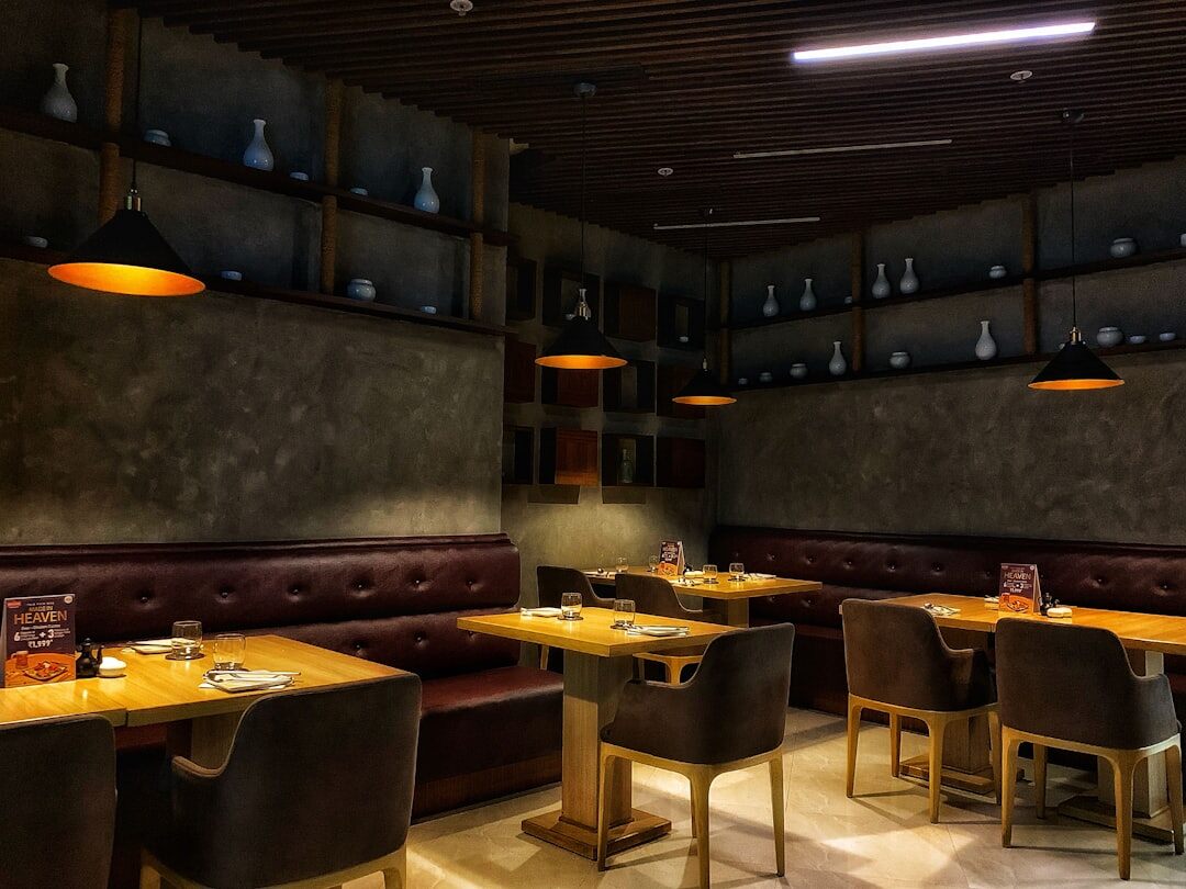 New restaurant interior ready for opening night