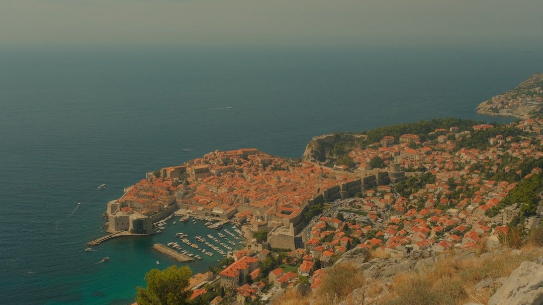 Rocky Adriatic coastline with clear blue water